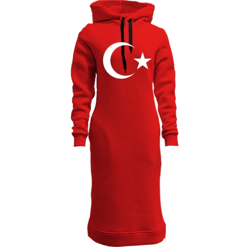 Женская толстовка-платье Турция