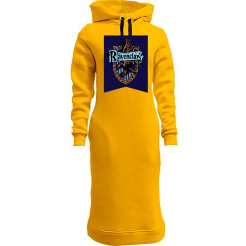 Женская толстовка-платье с гербом Ravenclaw (Harry Potter)