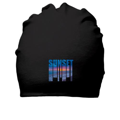 Хлопковая шапка Sunset