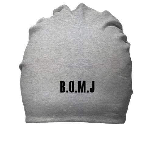 Бавовняна шапка з логотипом B O M J