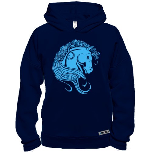 Худі BASE з конем і гривою