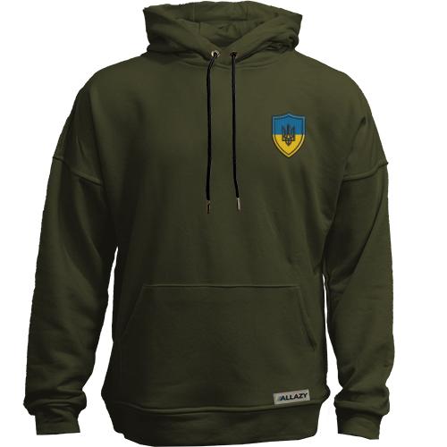 Худи без начісу Шеврон із Тризубом