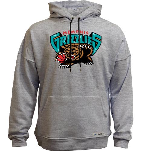 Худи без начісу memphis grizzlies bear