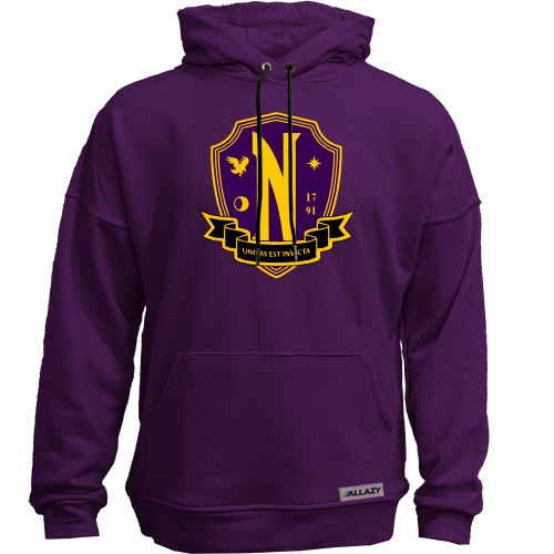 Худи с логотипом Nevermore Academy