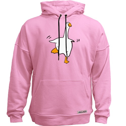 Худи без начеса с веселым гусем