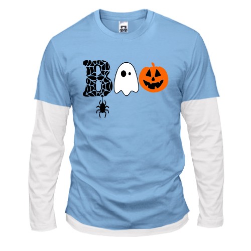 Комбинированный лонгслив Boo! (2)