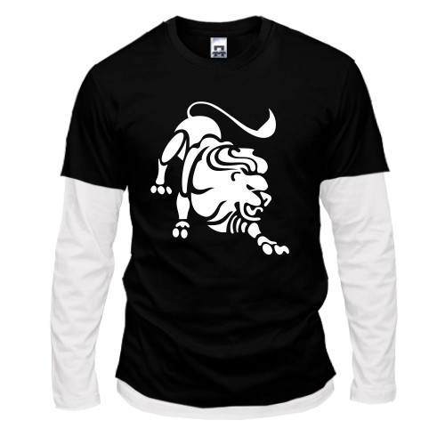 Чоловічий лонгслів Комбі Лев (3)