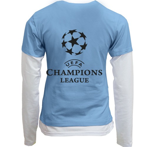 Комбинированный лонгслив Лига чемпионов