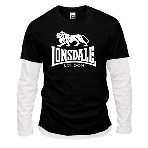 Комбинированный лонгслив Lonsdale