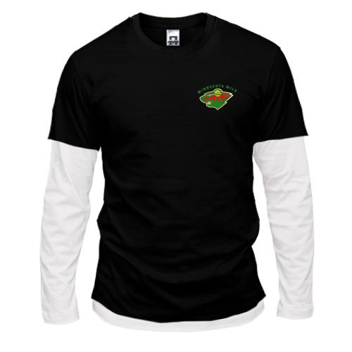 Лонгслів Комбі Minnesota Wild