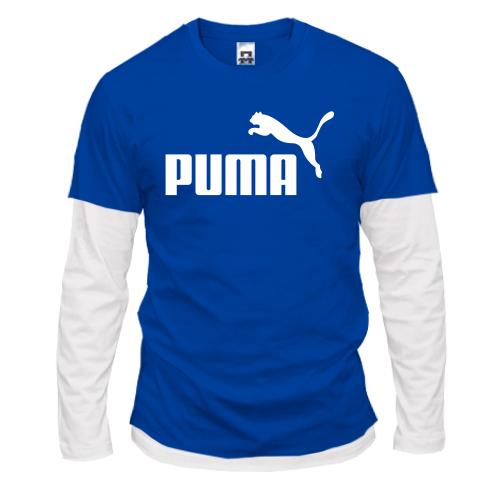 Комбинированный лонгслив Puma