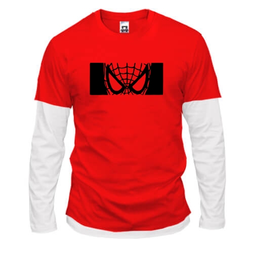 Комбинированный лонгслив Взгляд Spider-Man