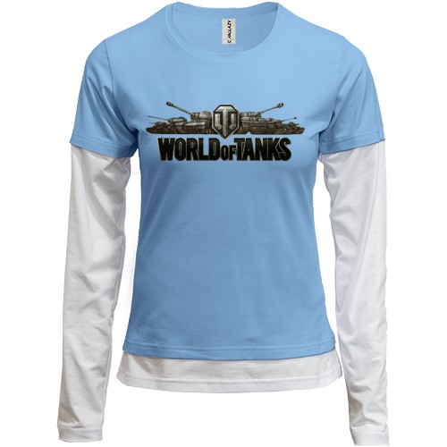 Жіночий лонгслів Комбі World of Tanks 2