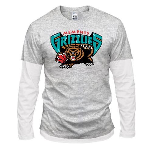 Комбинированный лонгслив memphis grizzlies bear