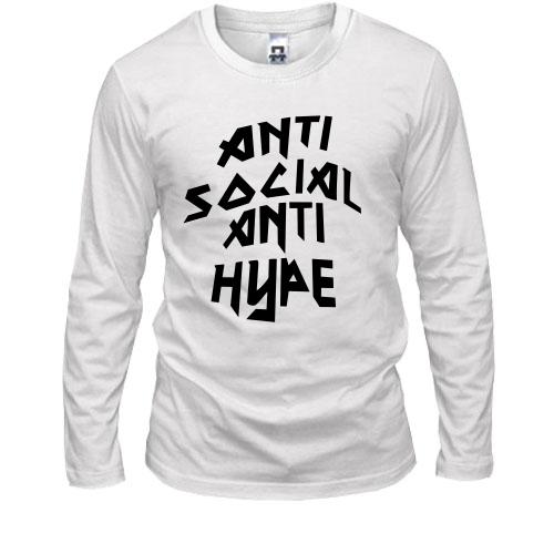 Чоловічий лонгслів Anti Social Anti Hype