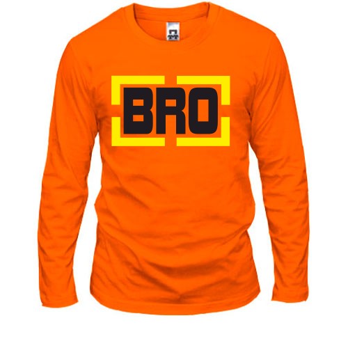 Чоловічий лонгслів BRO (рамка)