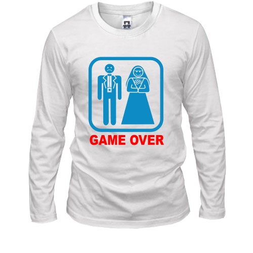 Лонгслив Game over