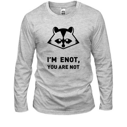 Лонгслив I'm Enot