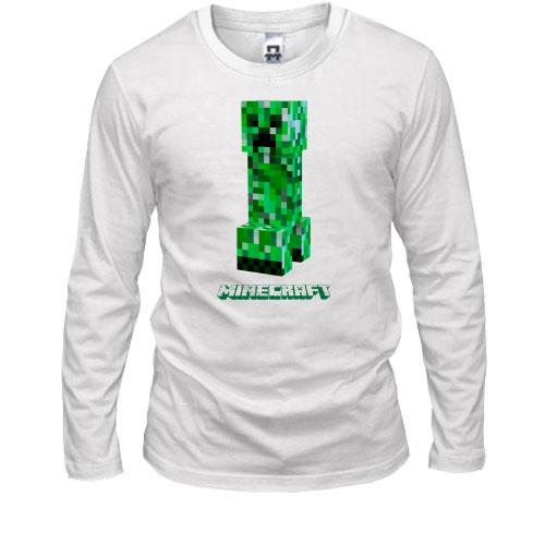 Лонгслив Крипер Minecraft