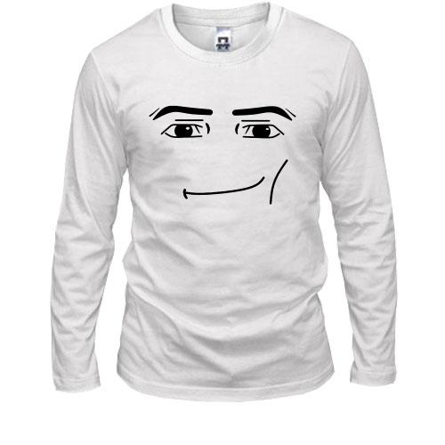 Лонгслив Roblox - Gigachad face
