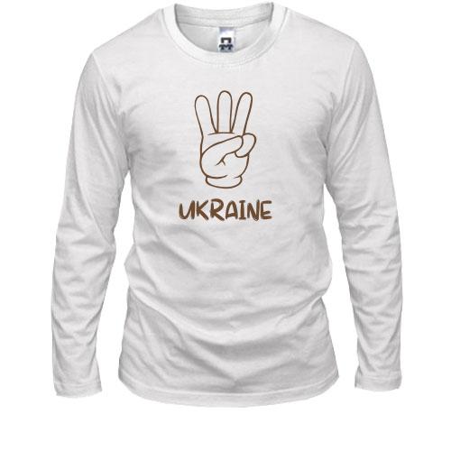 Чоловічий лонгслів Свобода Україні (2)