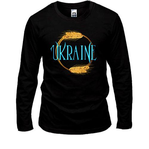 Лонгслив Ukraine (кольцо из колосков)