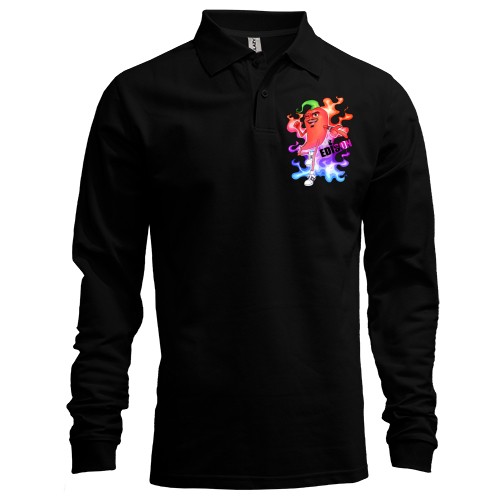 Лонгслив поло EdisonPts (перец)