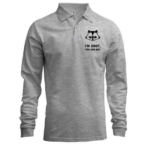 Чоловічий лонгслів поло I'm Enot