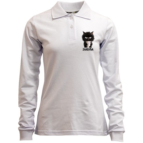 Жіночий лонгслів поло Злабуба