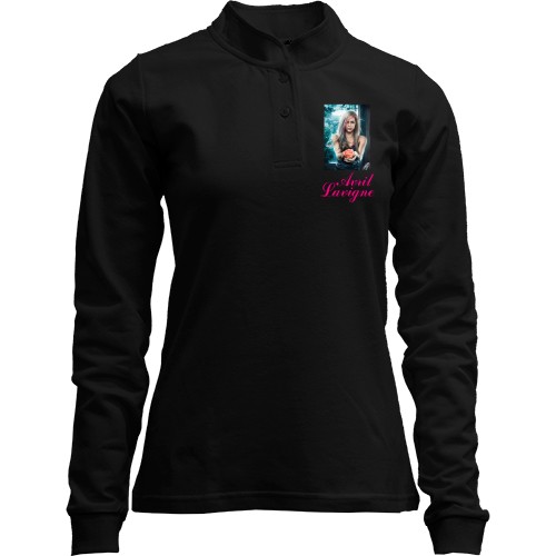 Лонгслив поло со стойкой Avril Ramona Lavigne