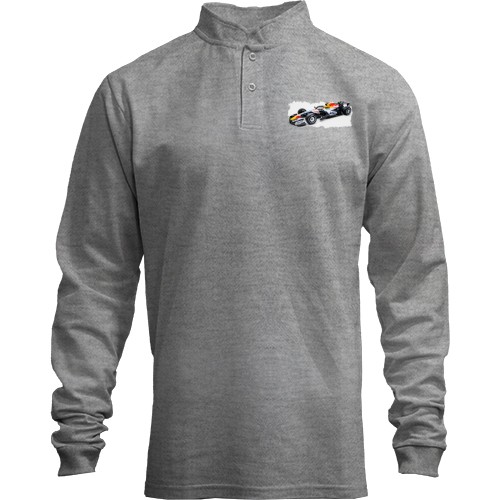 Лонгслив поло со стойкой RB F1