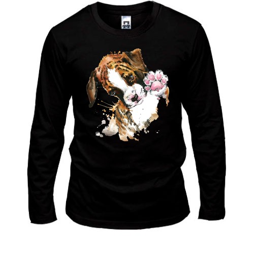 Чоловічий лонгслів з біглем