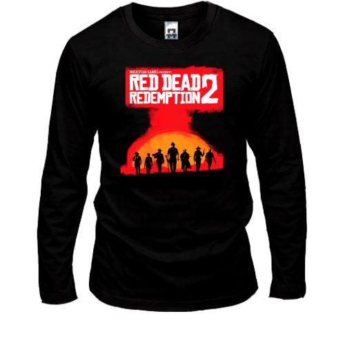 Чоловічий лонгслів з постером до Red Dead Redemption 2
