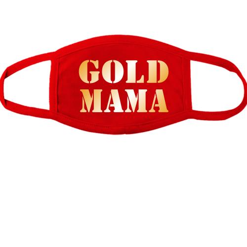 Тканинна маска для обличчя Gold мама 2