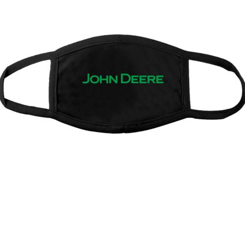 Тканинна маска для обличчя John Deere (напис)