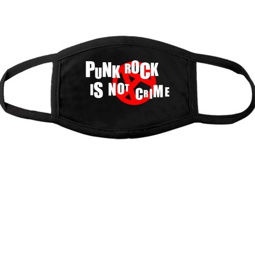 Тканинна маска для обличчя Punk rock is not crime