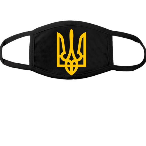 Маска с гербом Украины