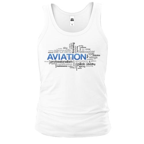 Майка Aviation words