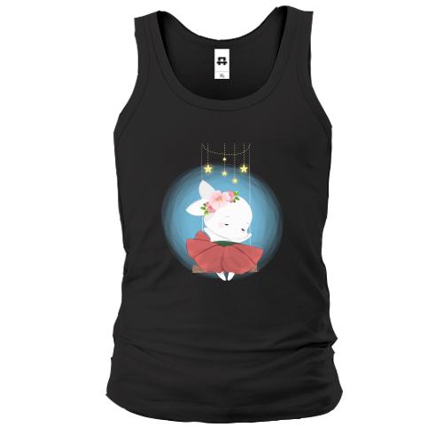 Чоловіча майка Baby rabbit in a skirt