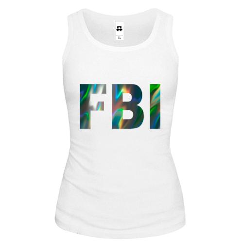 Жіноча майка FBI (голограма)