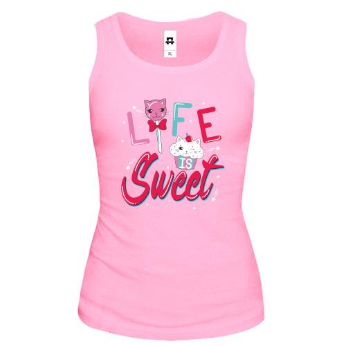 Жіноча майка Life sweet