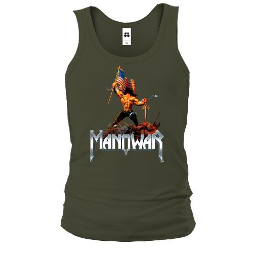 Чоловіча майка Manowar - Warriors of the World