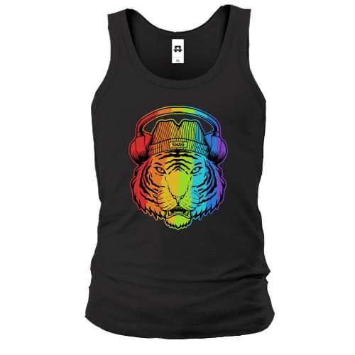 Чоловіча майка Rainbow Tiger