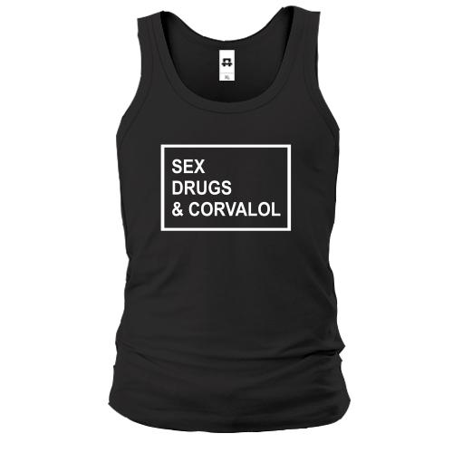 Майка Sex drugs & corvalol