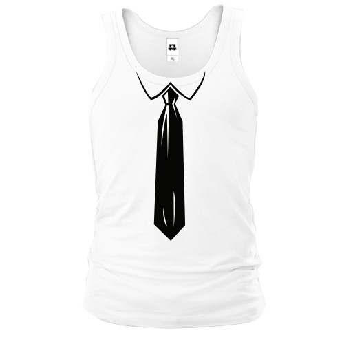 Чоловіча майка з краваткою (офіс стайл)