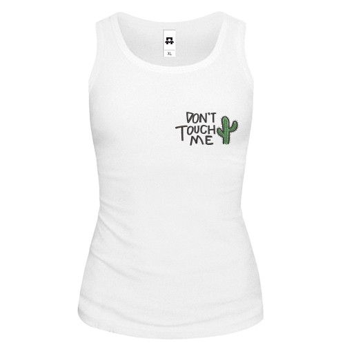 Жіноча майка з кактусом - Don't Touch Me