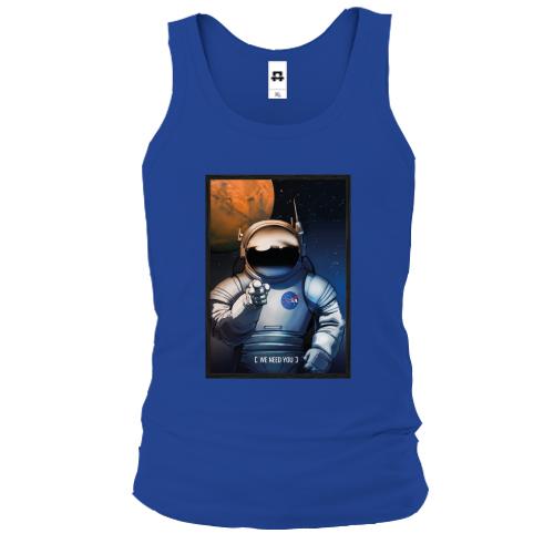 Майка с космонавтом NASA