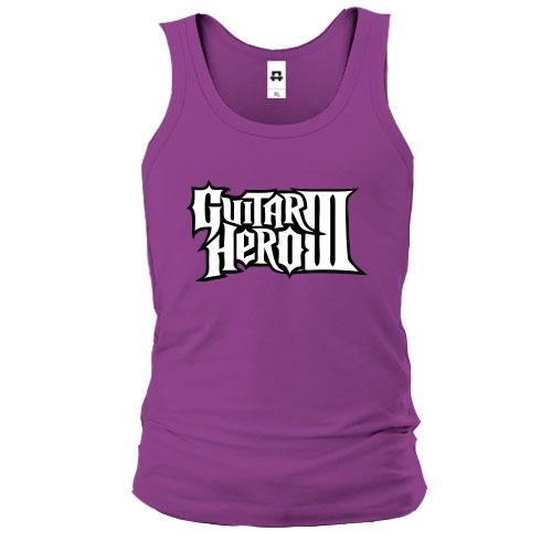 Майка с логотипом Guitar Hero 3
