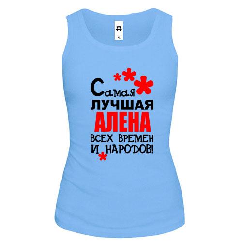 Майка с надписью 