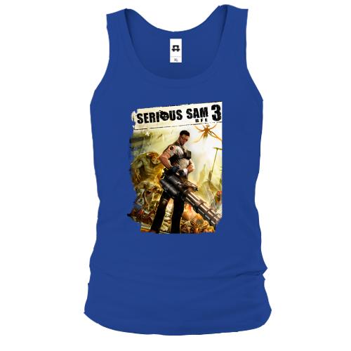 Майка с постером игры Serious Sam 3